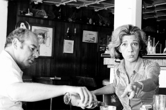 Colita. Jaime Gil de Biedma y Ana María Matute. Sitges, 1972