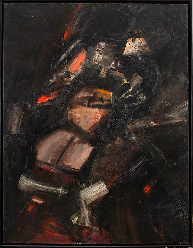 1965 116,6 x 89 cm Óleo sobre lienzo 1965-Orlando Pelayo