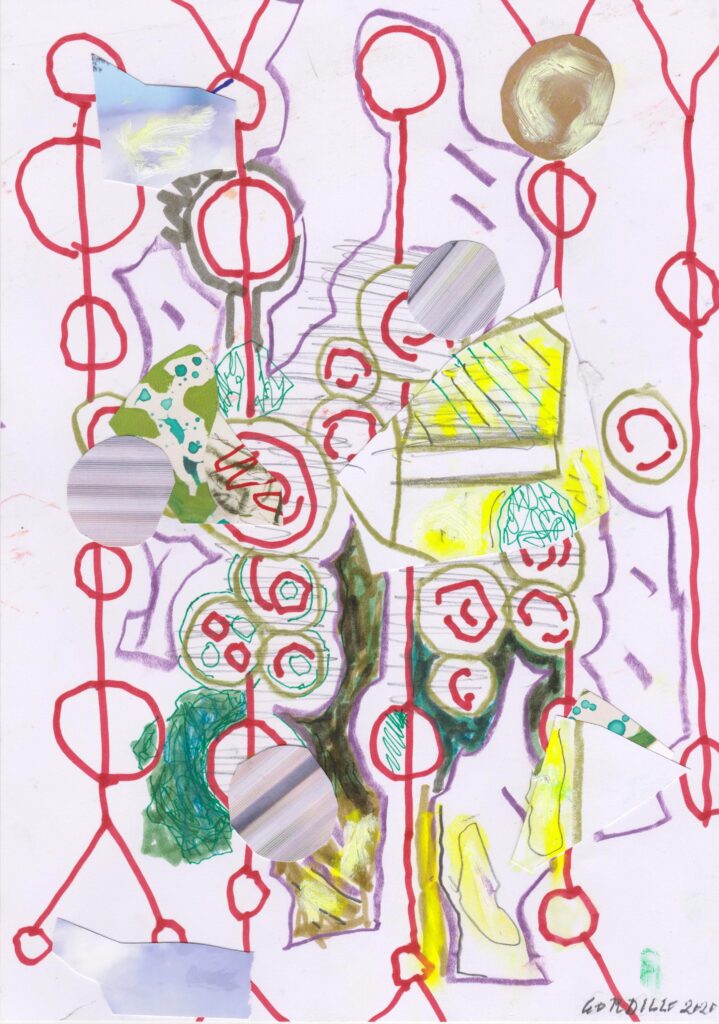ST_Dibujo 10_29,7 x 21 cm_mixta sobre papel_2020_Luis Gordillo_CD2069
